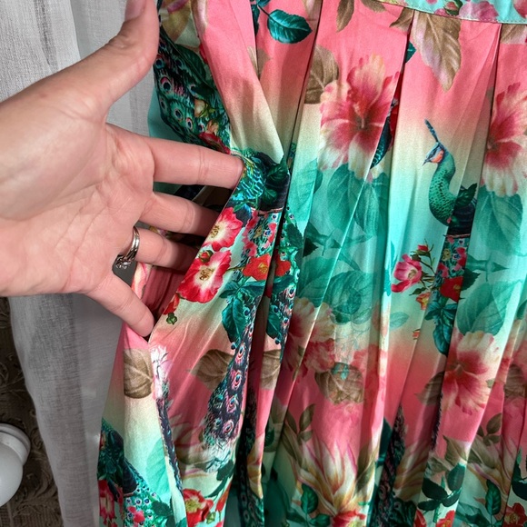 Hell Bunny Peacock skirt L - Picture 4 of 7